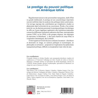 Le prestige du pouvoir politique en Amérique latine