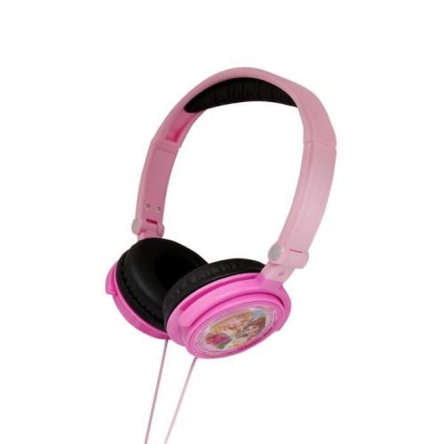 LEXIBOOK Casque audio enfant 2en1 Disney Princesse 3D Bluetooth filaire,  pliable