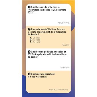 La boîte à quiz - L'info est tienne