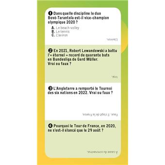 La boîte à quiz - L'info est tienne