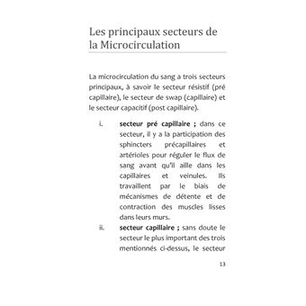 La microcirculation du sang 101