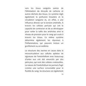 La microcirculation du sang 101