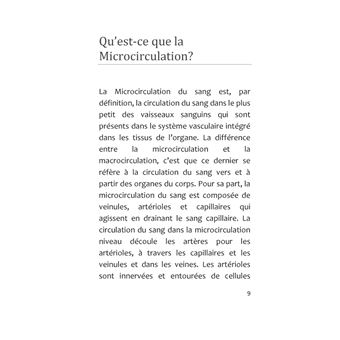 La microcirculation du sang 101