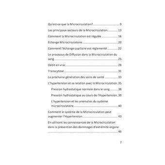 La microcirculation du sang 101