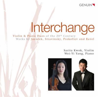 Interchange/duos du 20eme siecle violon et piano