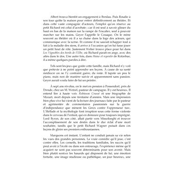 Wagner, histoire d'un artiste