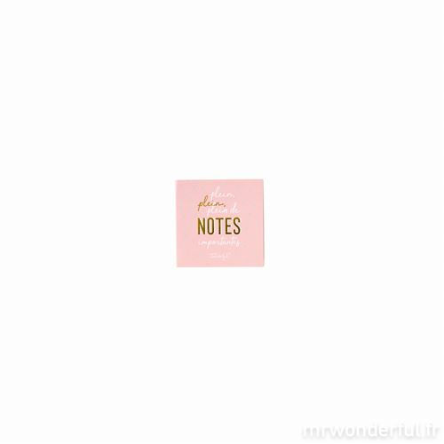 Pack de 7 blocs notes adhésives Mr. Wonderful