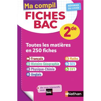 Ma Compil Fiches BAC 2de