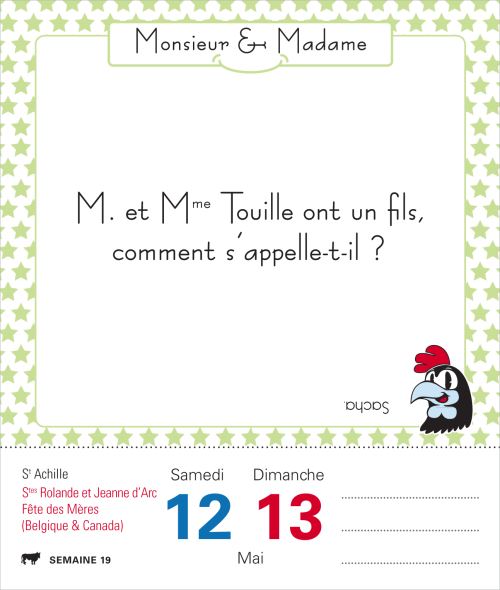 CALENDRIER ALMANIAK BLAGUES POUR RIRE EN FAMILLE 2023 : 1 BLAGUE PAR JOUR