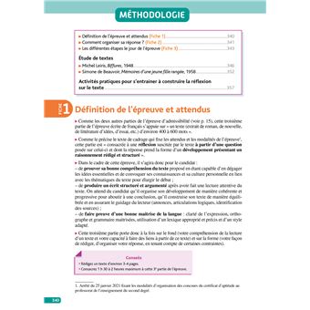 Objectif CRPE 2024 - 2025 - Français - épreuve écrite d'admissibilité