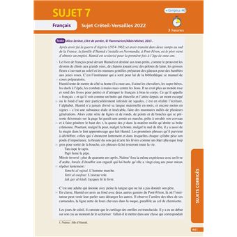 Objectif CRPE 2024 - 2025 - Français - épreuve écrite d'admissibilité