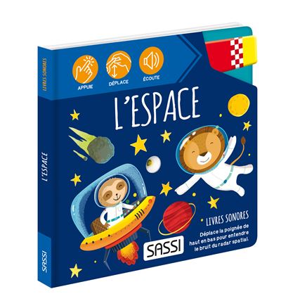 L'espace. Livres sonores - Matteo Gaule - cartonné