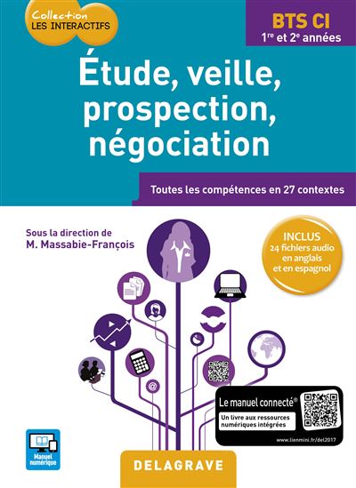 Etude, veille, prospection, négociation - BTS commerce international (élève)