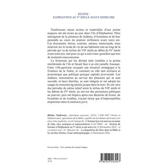 Égypte :  Éléphantine au Ve siècle avant notre ère