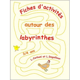 Fiches d'activités autour des labyrinthes