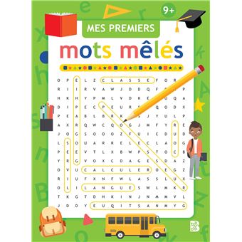 Jeux de génie - Mots mêlés 9+