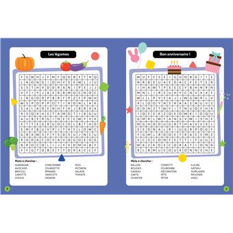 Jeux de génie - Mots mêlés 9+