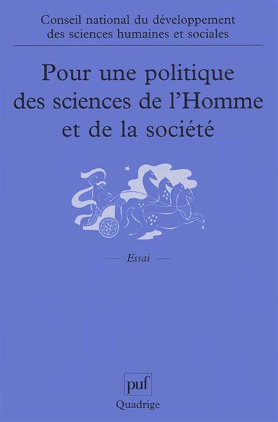 Pour une politique des sciences de l'Homme et de la société - Alain Supiot - broché