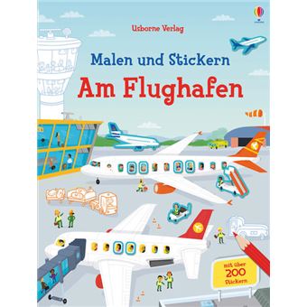 MALEN UND STICKERN-AM FLUGHAFEN