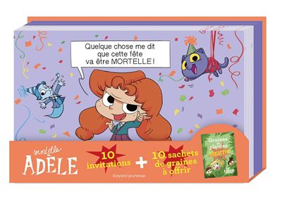 Mortelle Adele Invitations Mortelle Adele Mr Tan Diane Le Feyer Achat Livre Fnac