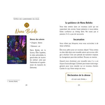 L'oracle des déesses africaines