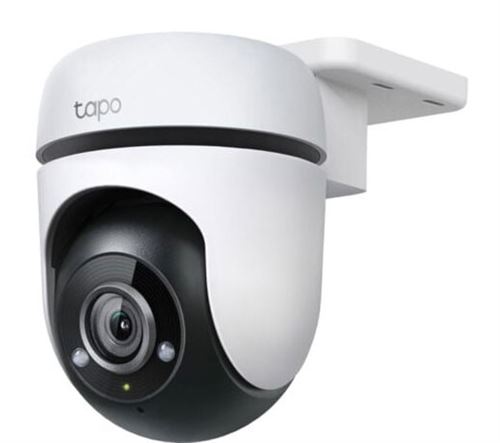 Tapo C500 V1 - Caméra de surveillance réseau - intérieur, extérieur - résistant à la poussière / résistant à l eau - couleur (Jour et nuit) - 1920 x 1080 - 1080p - Focale fixe - audio - sans fil - Wi-Fi - 2.4GHz radio - H.264