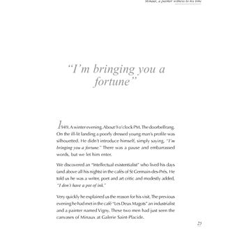 A painter witness to his time Minaux 1923-1986