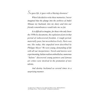 A painter witness to his time Minaux 1923-1986