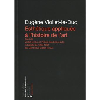 Esthetique appliquee a l'histoire de l'art