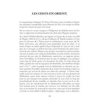 Les chats: Histoire; Moeurs; Observations; Anecdotes