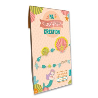 Ma magnifique création - mon diadème de la mer en art paper