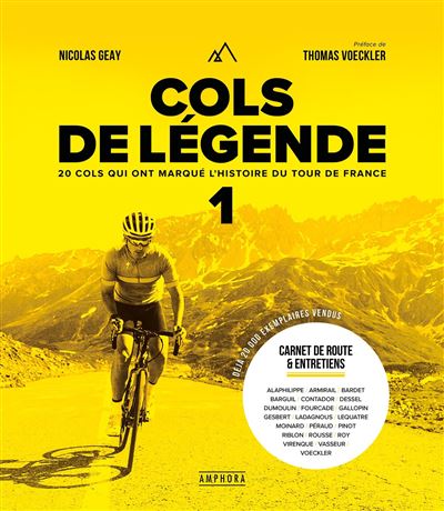 Cols de légende + poster (Nouvelle édition) - Nicolas Geay - broché