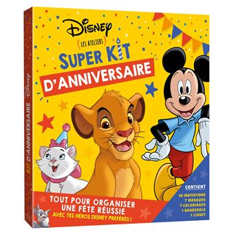 Disney Classiques Kit D Anniversaire Dernier Livre De Walt Disney Precommande Date De Sortie Fnac