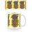 HARRY POTTER HUFFLEPUFF BADGER CREST MUGS