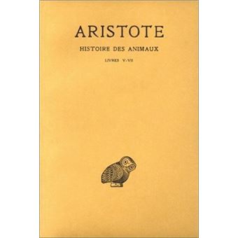 Histoire des animaux. Tome II: Livres V-VII