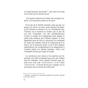 Humanité terrestre réflexions et théorie de   l'évolution anticipatoire