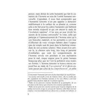 Humanité terrestre réflexions et théorie de   l'évolution anticipatoire