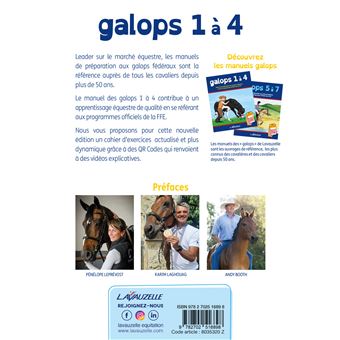 Galops 1 à 4 - Cahier d'Exercices