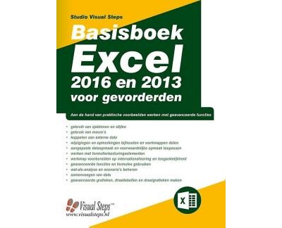Basisboek Excel 2016 en 2013 voor gevorderden