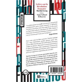 Lettres sur la Révolution française