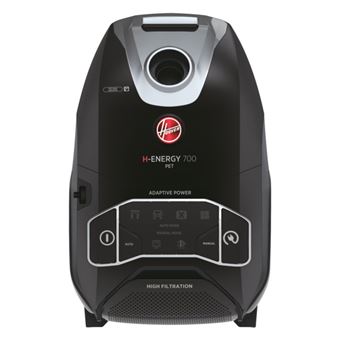 Hoover HE720PET 011 H-Energy 700 Aspirateur traîneau avec sac - noir