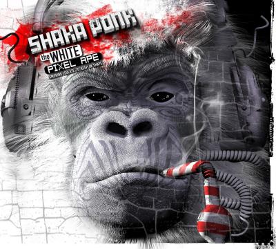 The white pixel ape (smoking isolate to keep in shape)