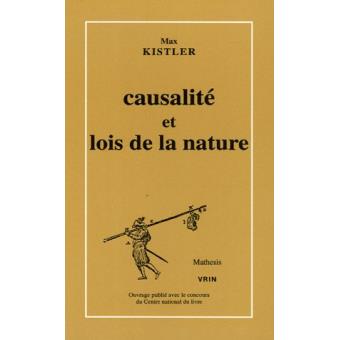 Causalité et lois de la nature