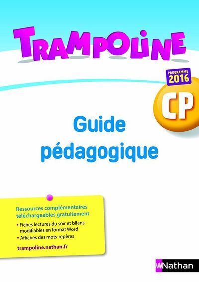 Trampoline - Guide pédagogique CP + CD