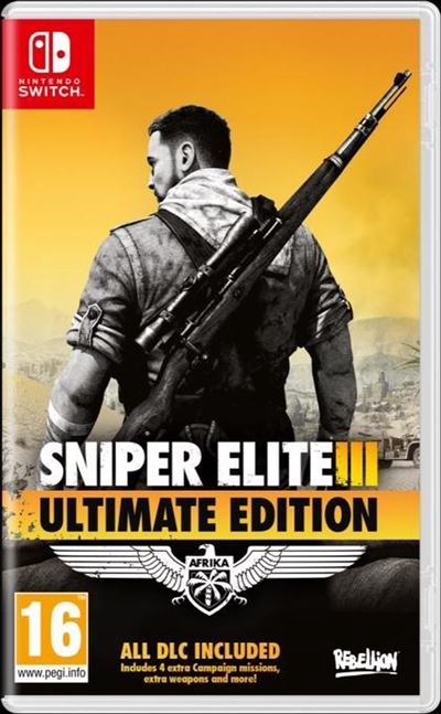 SNIPER ELITE III ULTIMATE EDITION FR/NL SWITCH