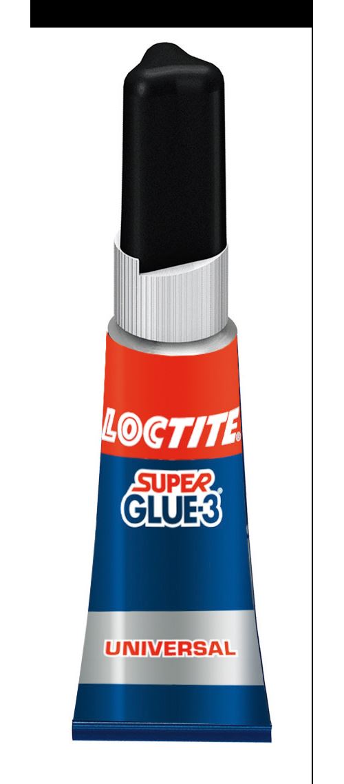 LOCTITE BLISTER TUBE SUPERGLUE 3 LIQUIDE