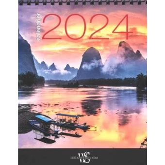 Calendrier de table 2024 Nature vierge - broché - Collectif, Livre