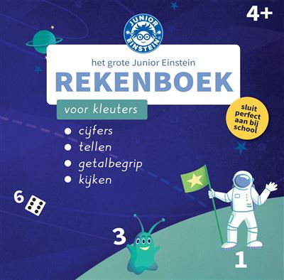 Het grote Junior Einstein rekenboek voor kleuters