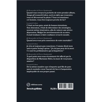 Ultime: Léonard Cohen