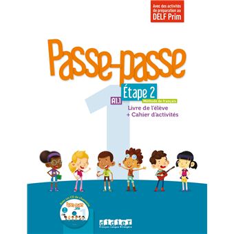 Passe-passe 1 - Etape 2 - Livre + Cahier + CD mp3